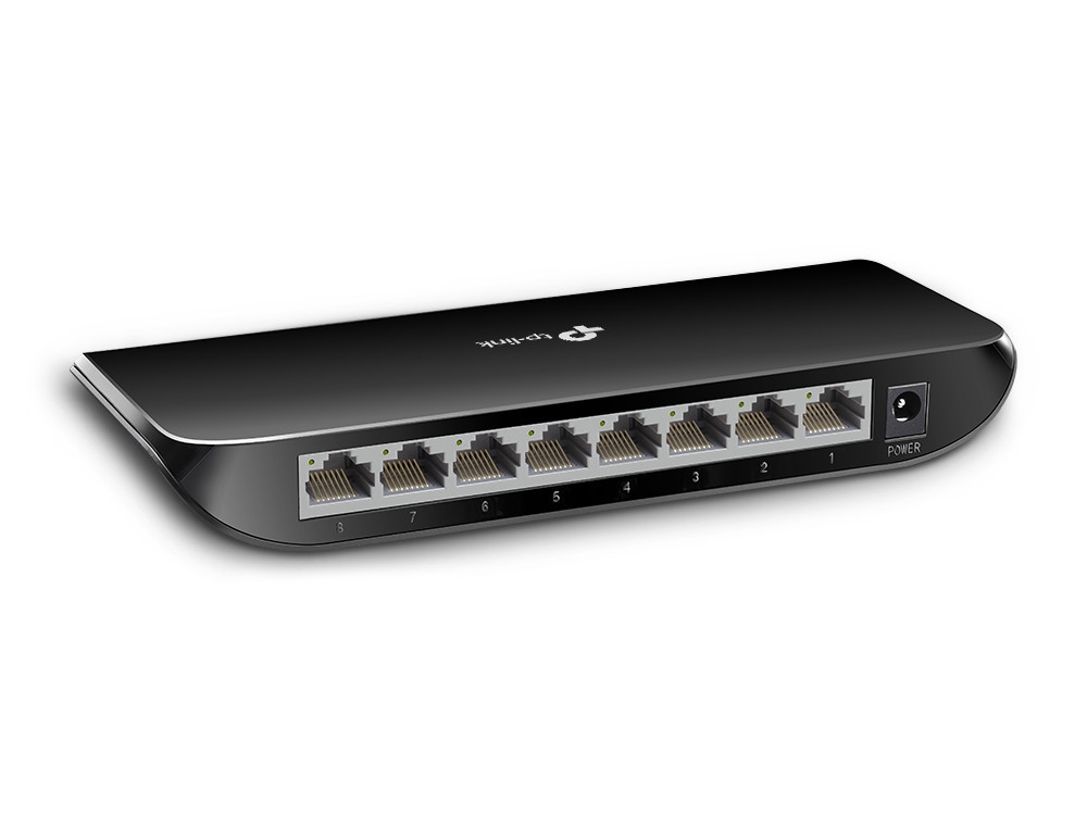 TP-Link Switcher Gigabit 8-port 10/100/1000M TL-SG1008D