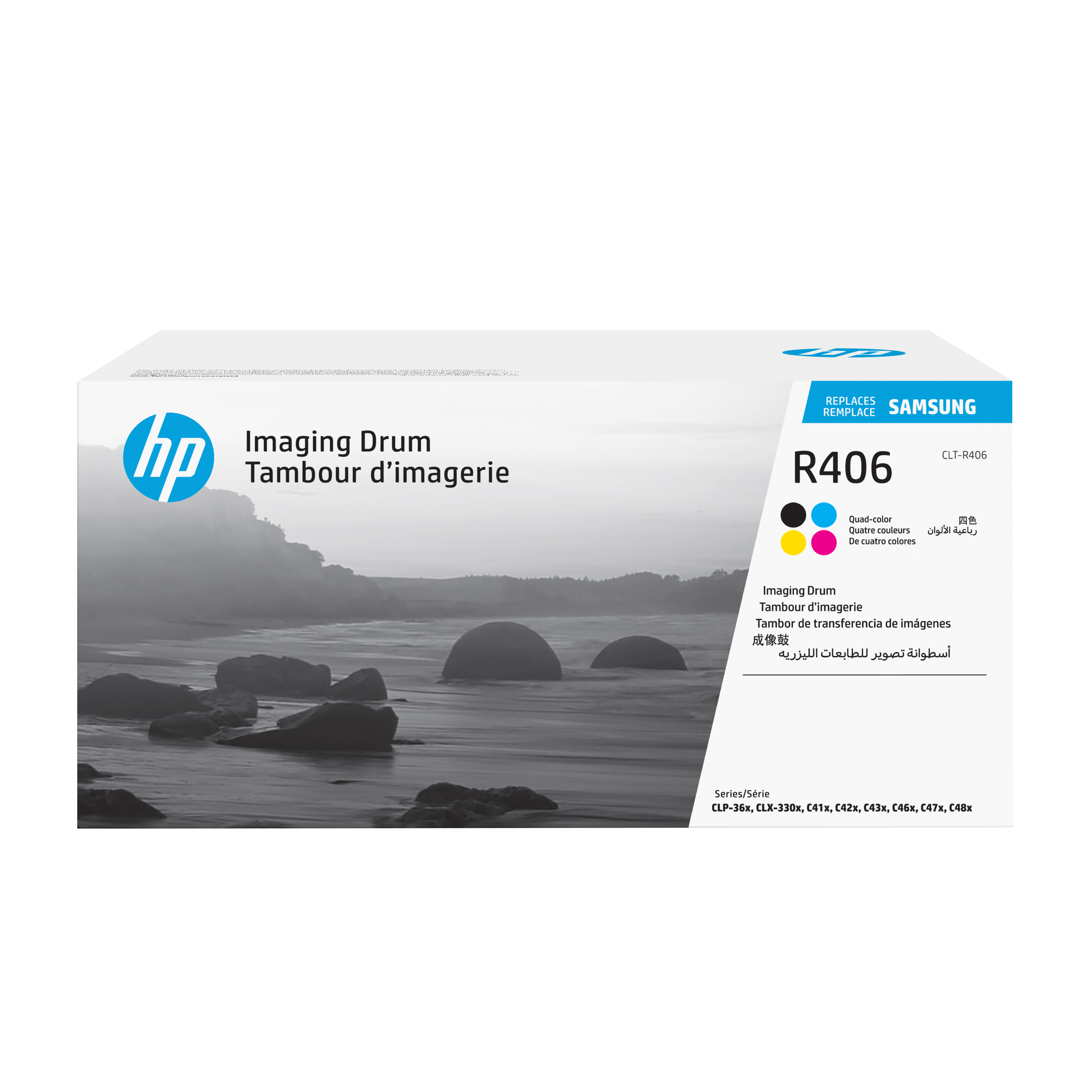 HP CLT-R406 (SU403A) schwarz, cyan, magenta, gelb Trommel