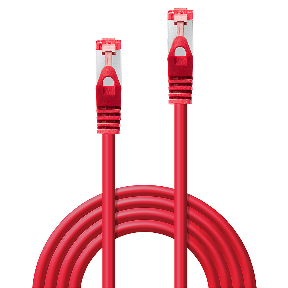 LINDY Patchkabel Cat6 S/FTP Basic rot 2.00m