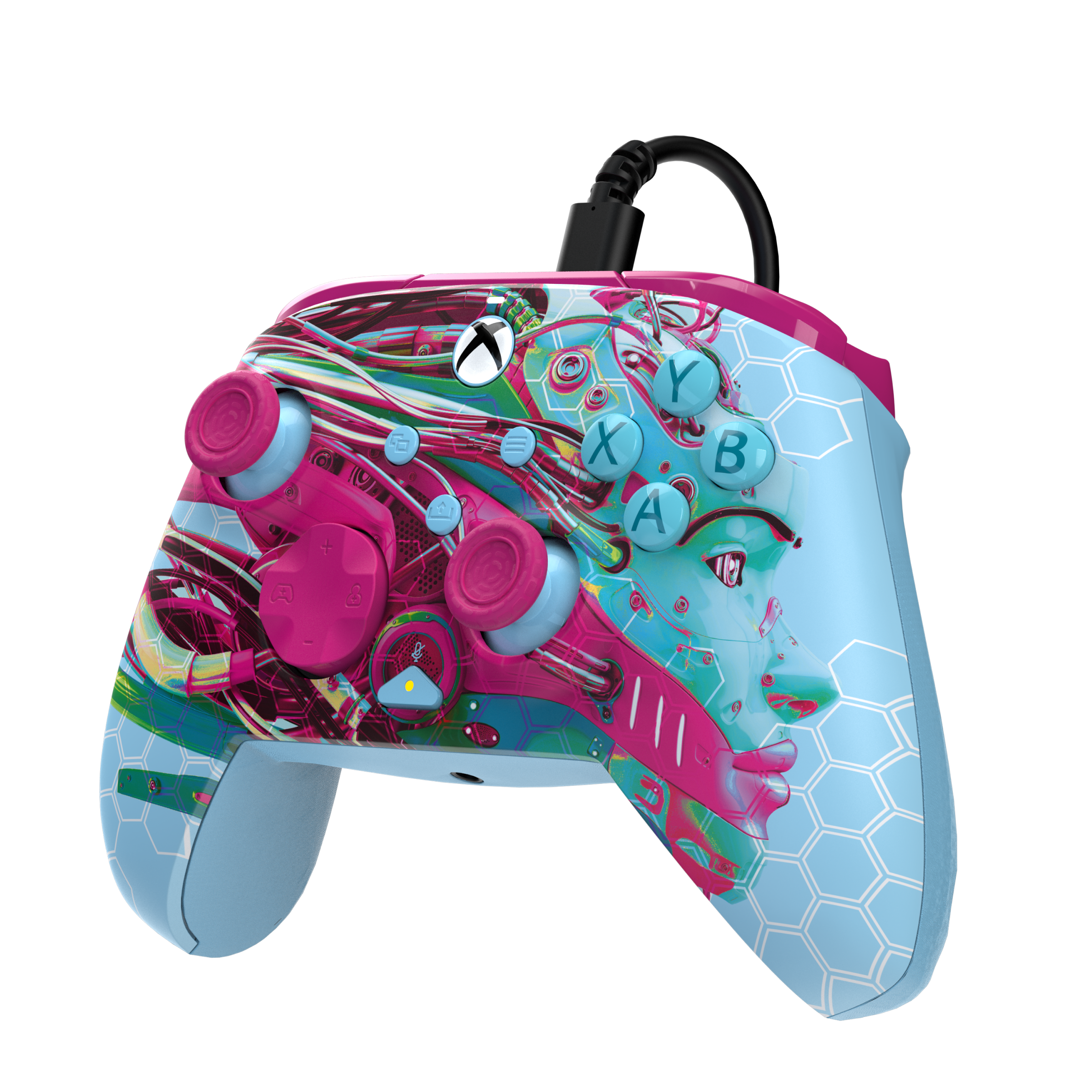 PDP Controller kabelgebunden Rematch Dreams Glow XBOX