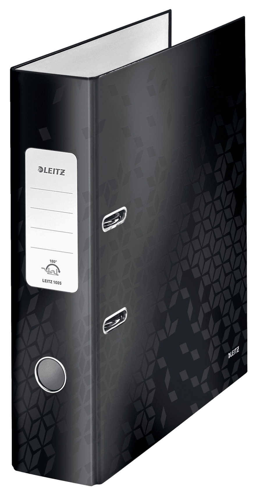 LEITZ Ordner schwarz Karton 8,0 cm DIN A4, 1 St.