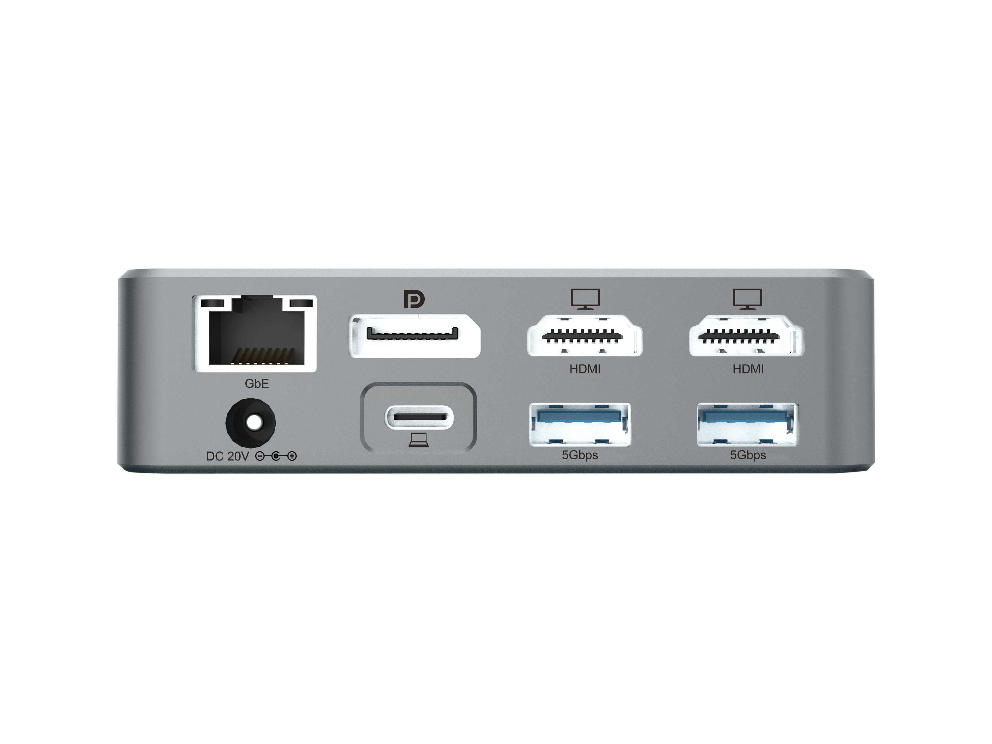 CONCEPTRONIC 15-1 Dock USB-C->2xHDMI/2xUSB-C/4xUSB-A/+80W si