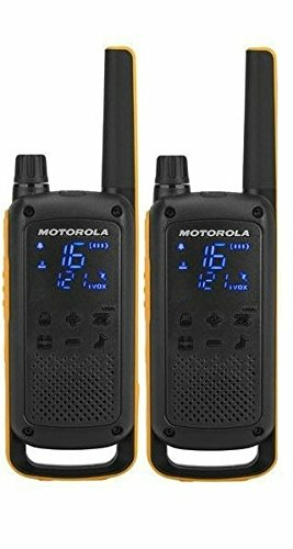 MOT Talkabout T82 Extreme TwinPack PMR446 HFG inkl. Koffer +2 Funkgeräte +Akkus + Micro USB Lader +Gürtelclip +Headsets +Tragebänder