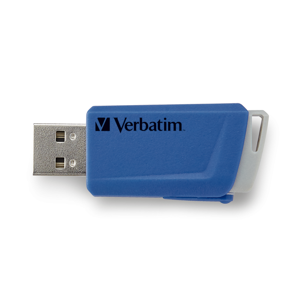 verbatim USB-Sticks Store ´n´ Click rot, blau 32 GB, 1 St.