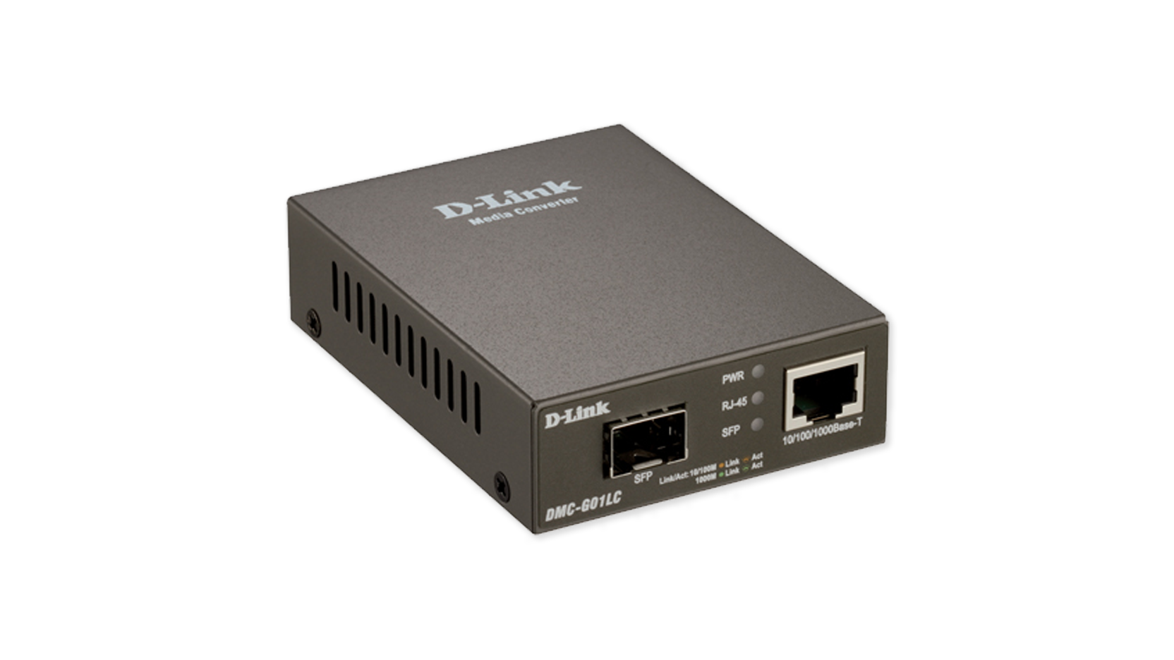 D-LINK DMC-G01LC 1000BaseT to SFP Media Converter 10/100/1000 to SFP - macht aus einer Ethernet- eine Glasfaserverbindung