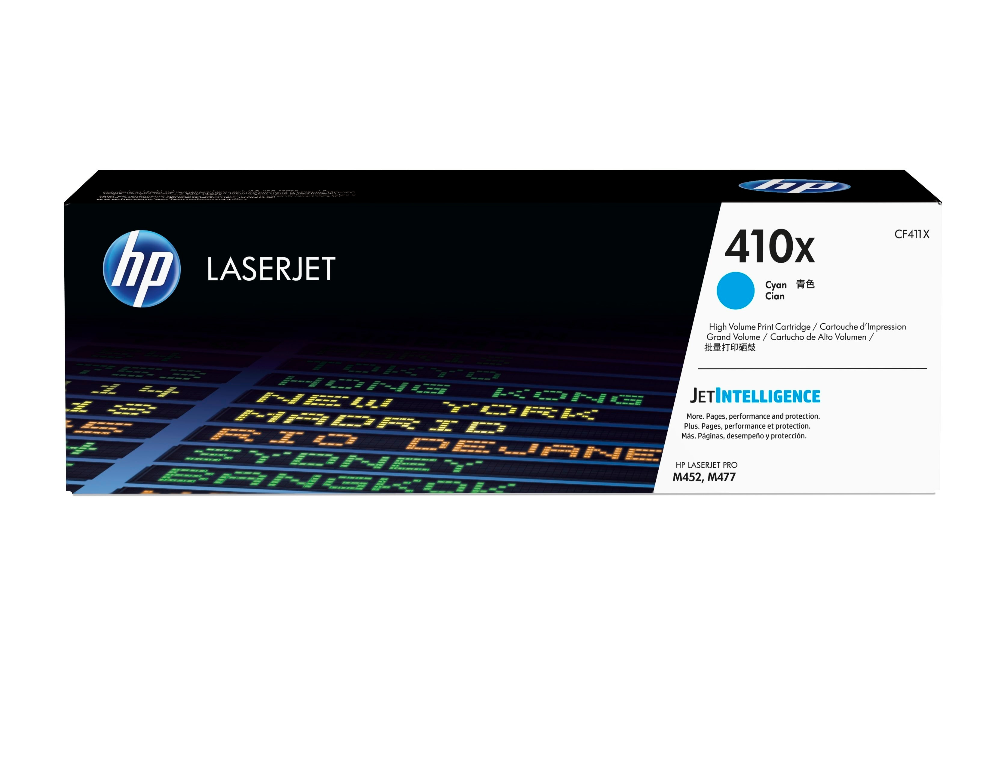 HP 410X (CF411X) cyan Tonerkartusche