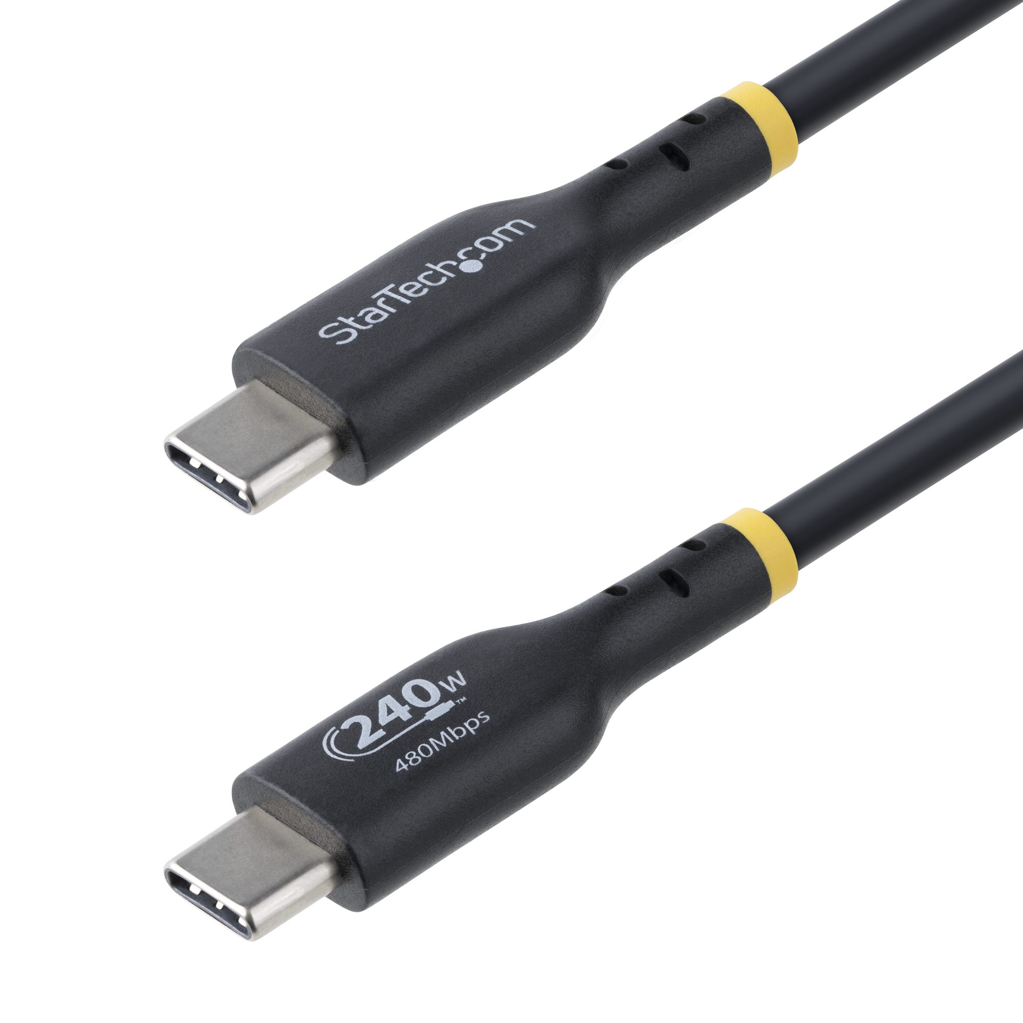 STARTECH.COM 3meter USB-C Ladekabel USB-IF zertifiziert USB C Schnellladekabel 240W PD EPR USB C 2.0 Laptop-Ladekabel