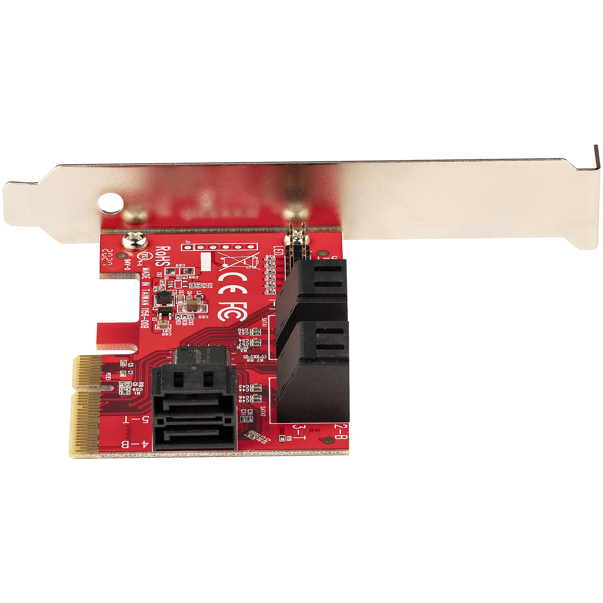 SATA PCIE CARD - 6 PORT (6GBPS) PCIE SATA EXPANSION CARD ASM1166