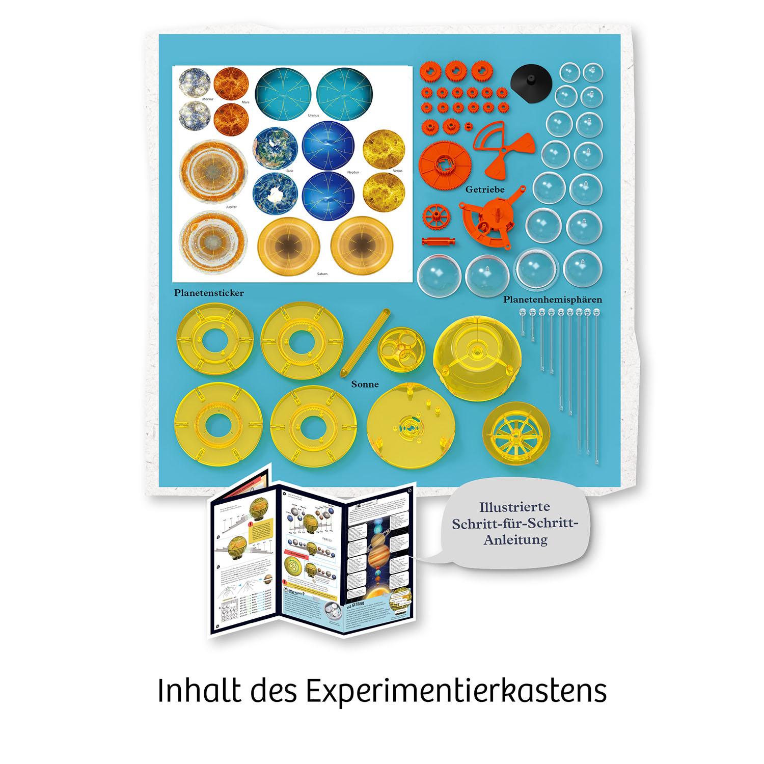 Sonnensystem, Experimentierkasten