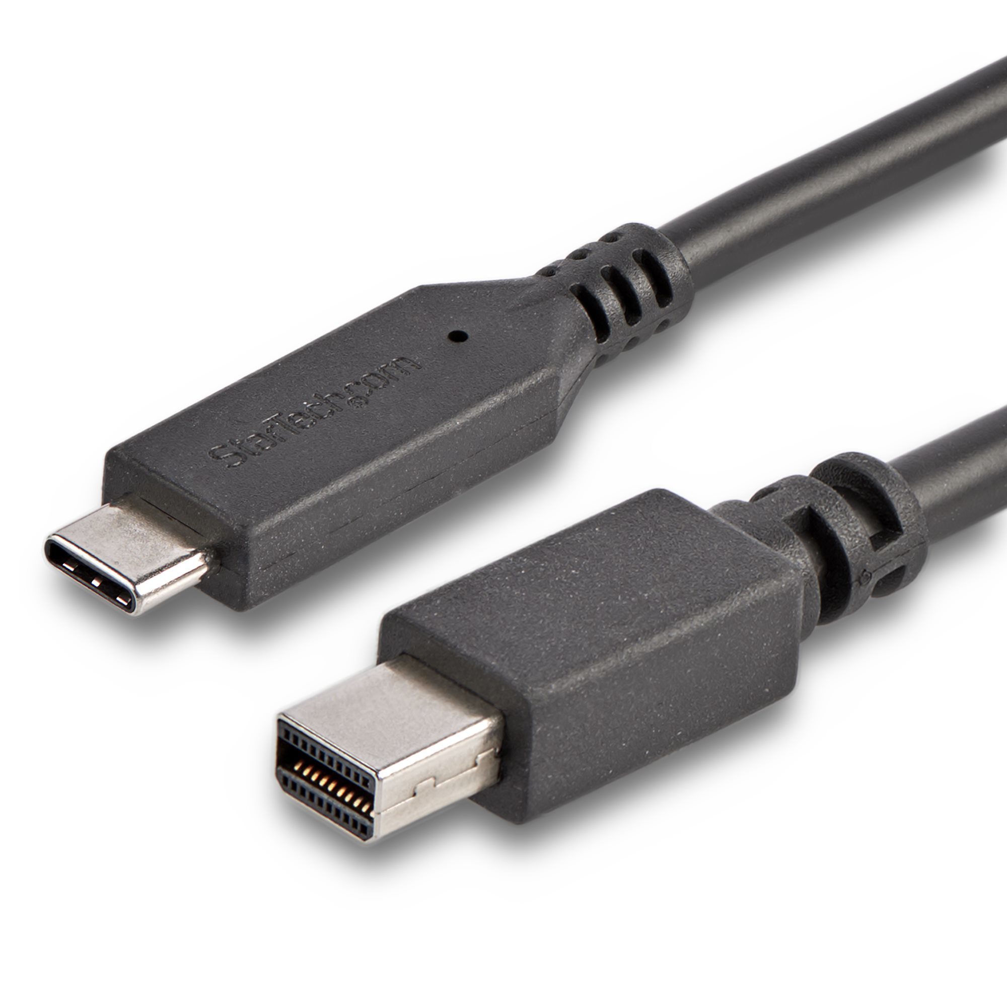 StarTech.com USB-C auf Mini DisplayPort Kabel 1,8 m 4K 60Hz Schwarz