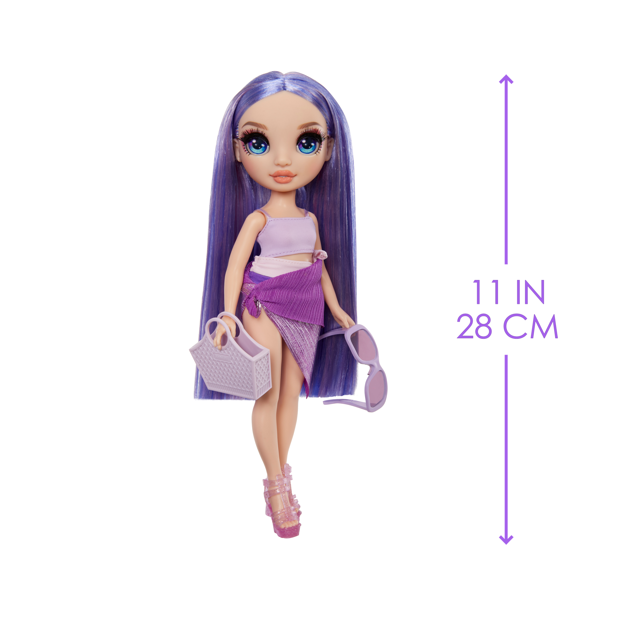 Rainbow High Swim & Style - Violet (Purple), Puppe