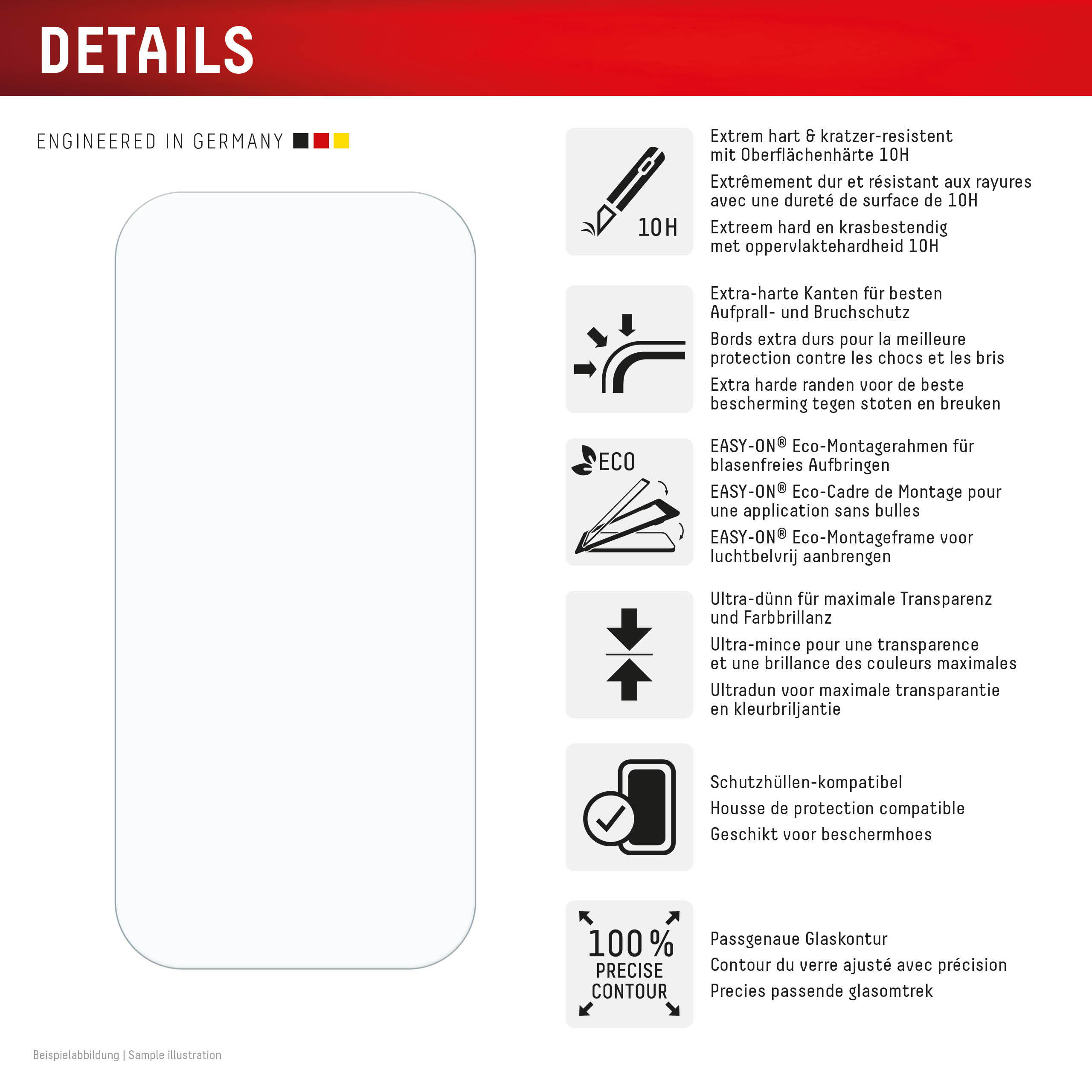 DISPLEX Real Glass iPhone 16 Pro
