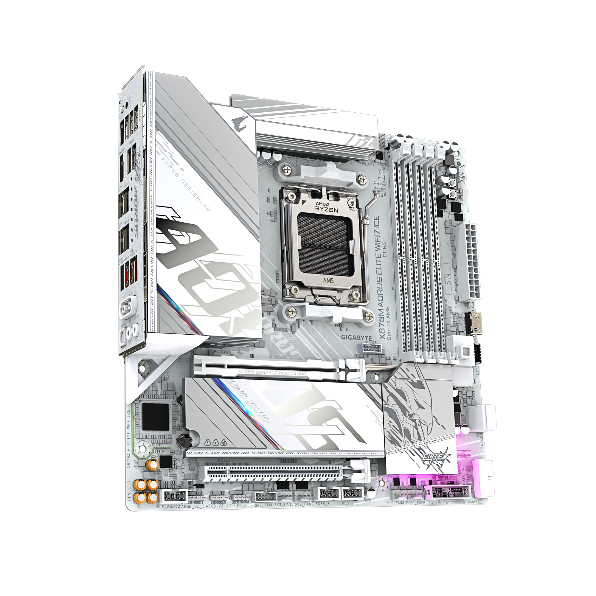 Gigabyte GA-X870M A ELITE WF7 ICE (AM5) (D)
