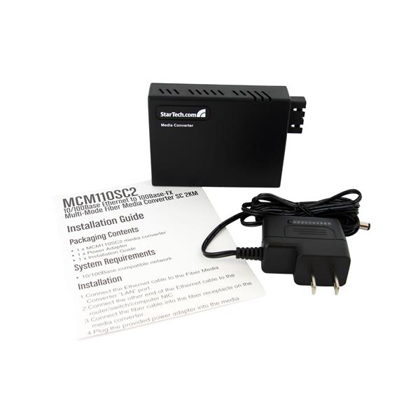 FIBER ETHERNET MEDIA CONVERTER IN