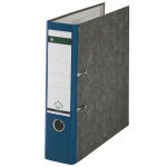 LEITZ 1080 Ordner blau marmoriert Karton 8,0 cm DIN A4, 1 St.