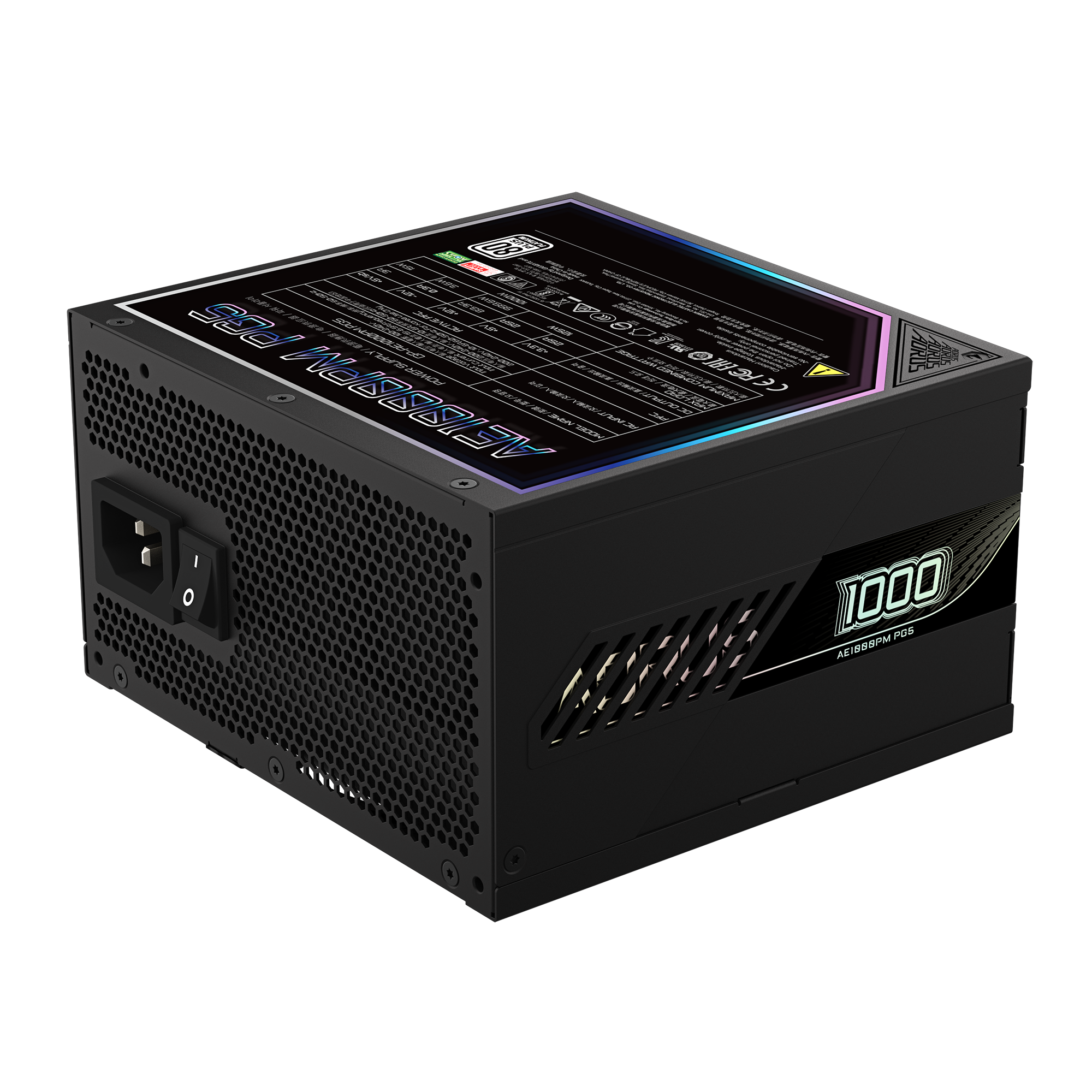 GIGABYTE AORUS ELITE P1000W 80+ Platinm Modular PSU
