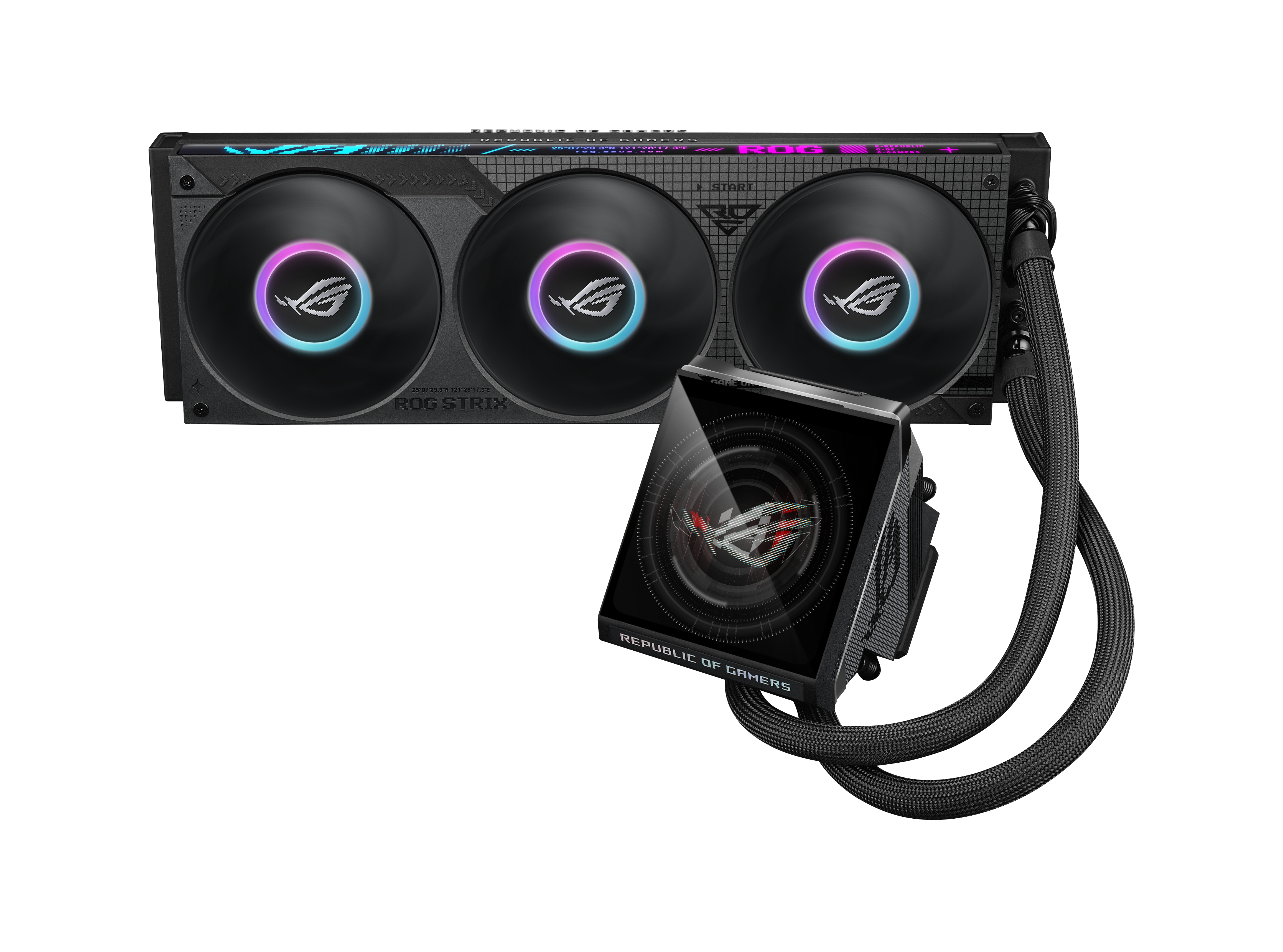 ROG STRIX LC IV 360 ARGB LCD, Wasserkühlung