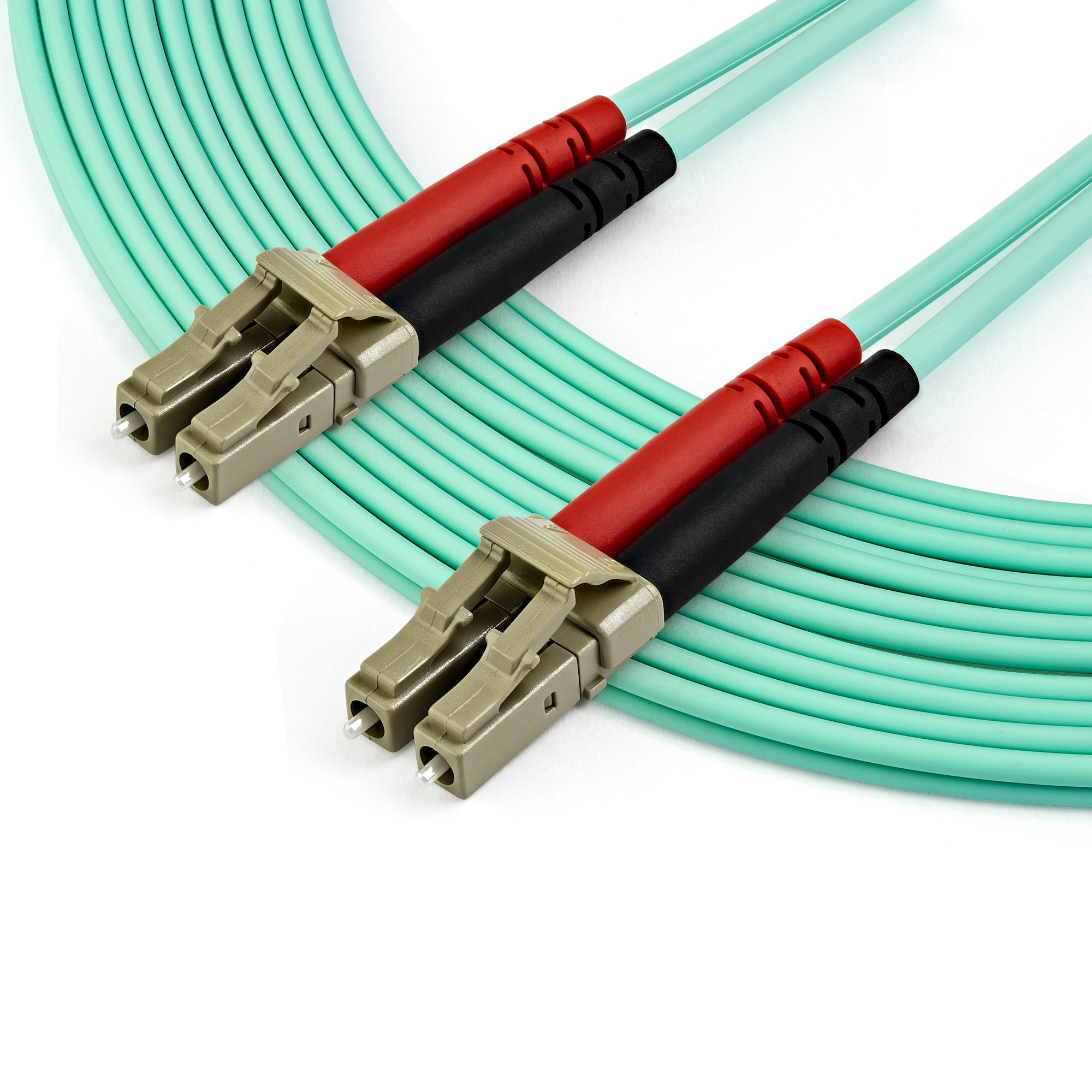 StarTech.com OM3 LWL Patchkabel 7 m LC-LC Duplex LSZH aqua