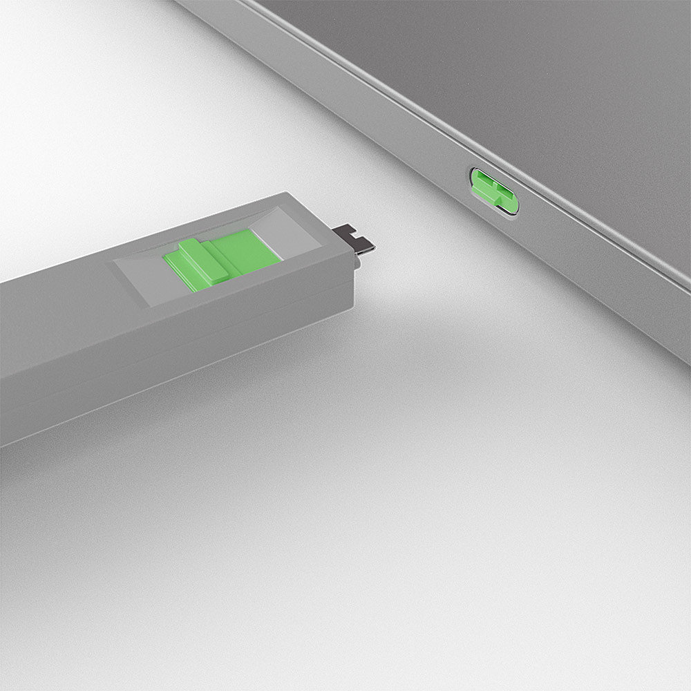 USB Typ C Port Schloss, Sicherheit