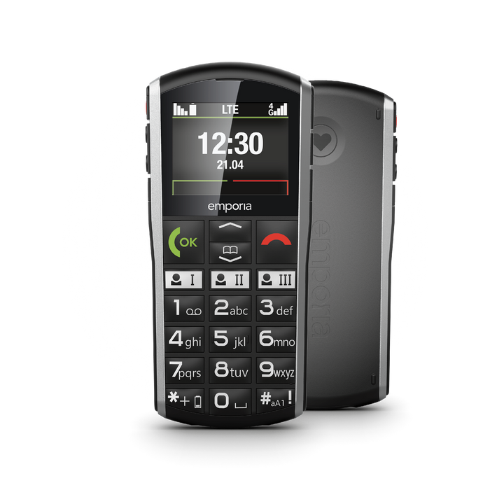 Emporia emporiaSIMPLICITY (V27), LTE/4G, (V3), Großtastenhandy, black