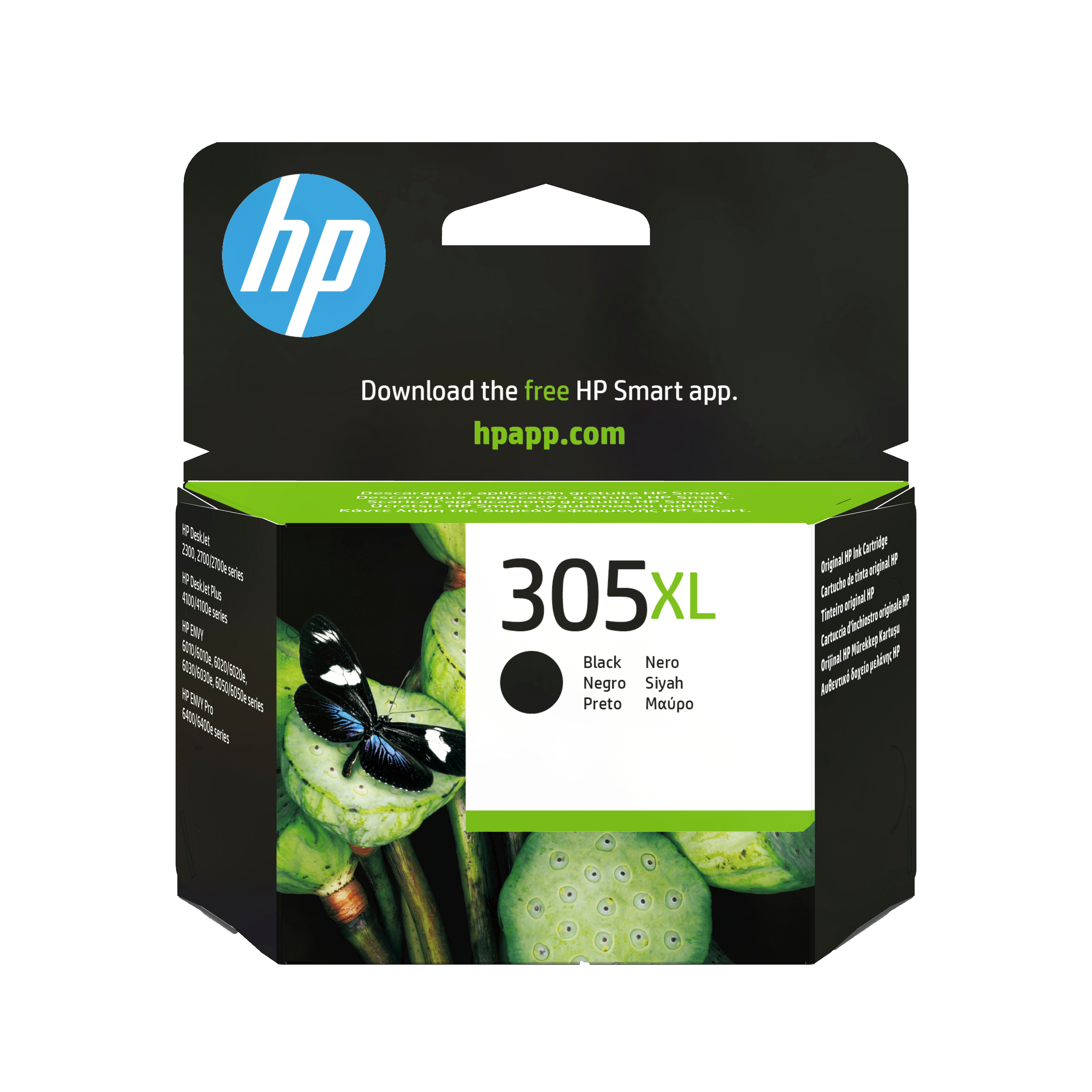 HP 305XL Schwarz Tintenpatrone 6,45ml