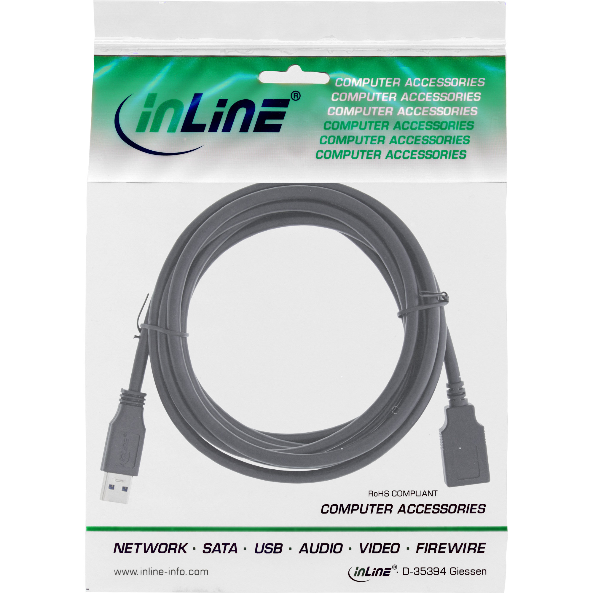STEREO AUDIO-ADAPTER 3.5MM K LINKENBUCHSE AN 6.3MM KLINKEN