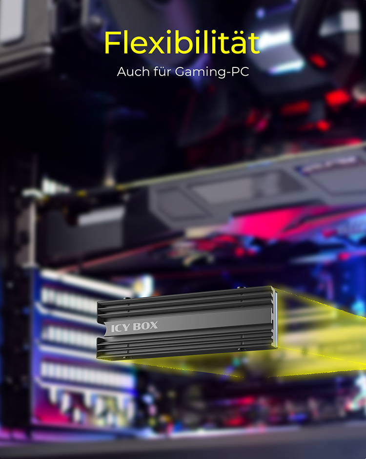 Kühlkörper IcyBox M.2 SSD Kühlkörper für PlayStation 5