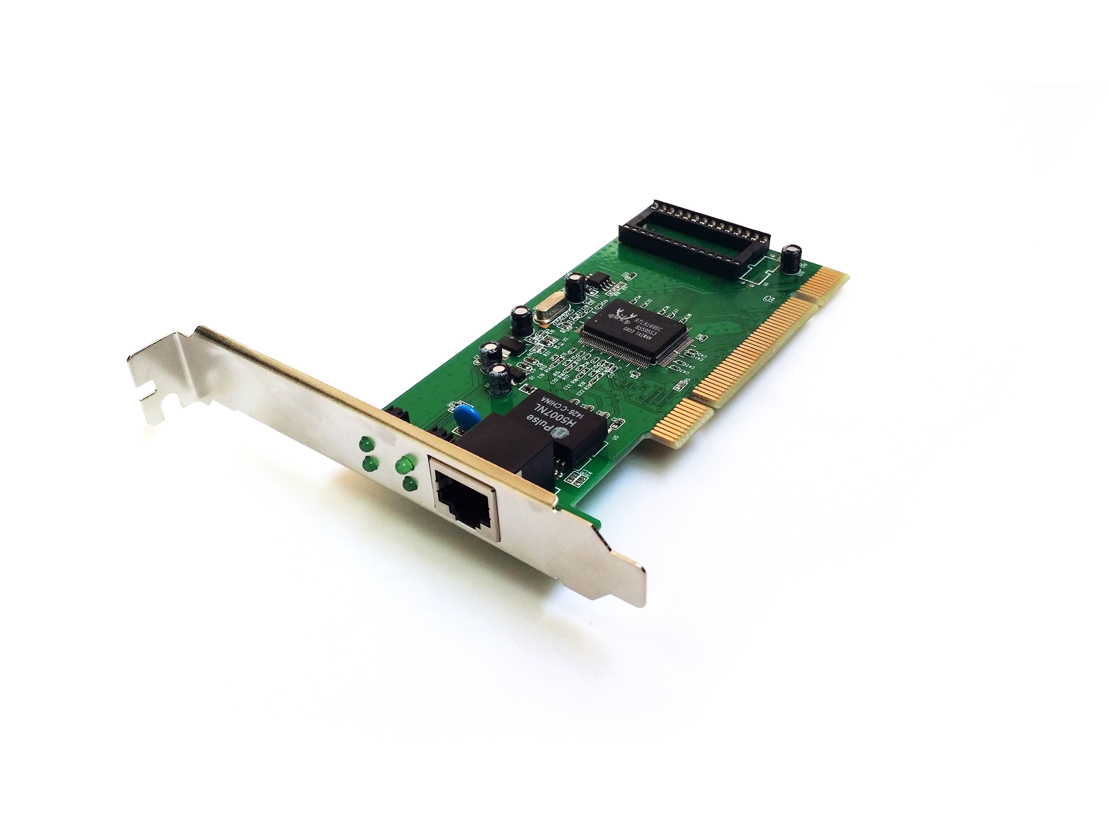 LevelOne GE Netzwerkkarte PCI1x/1xRJ45 grün