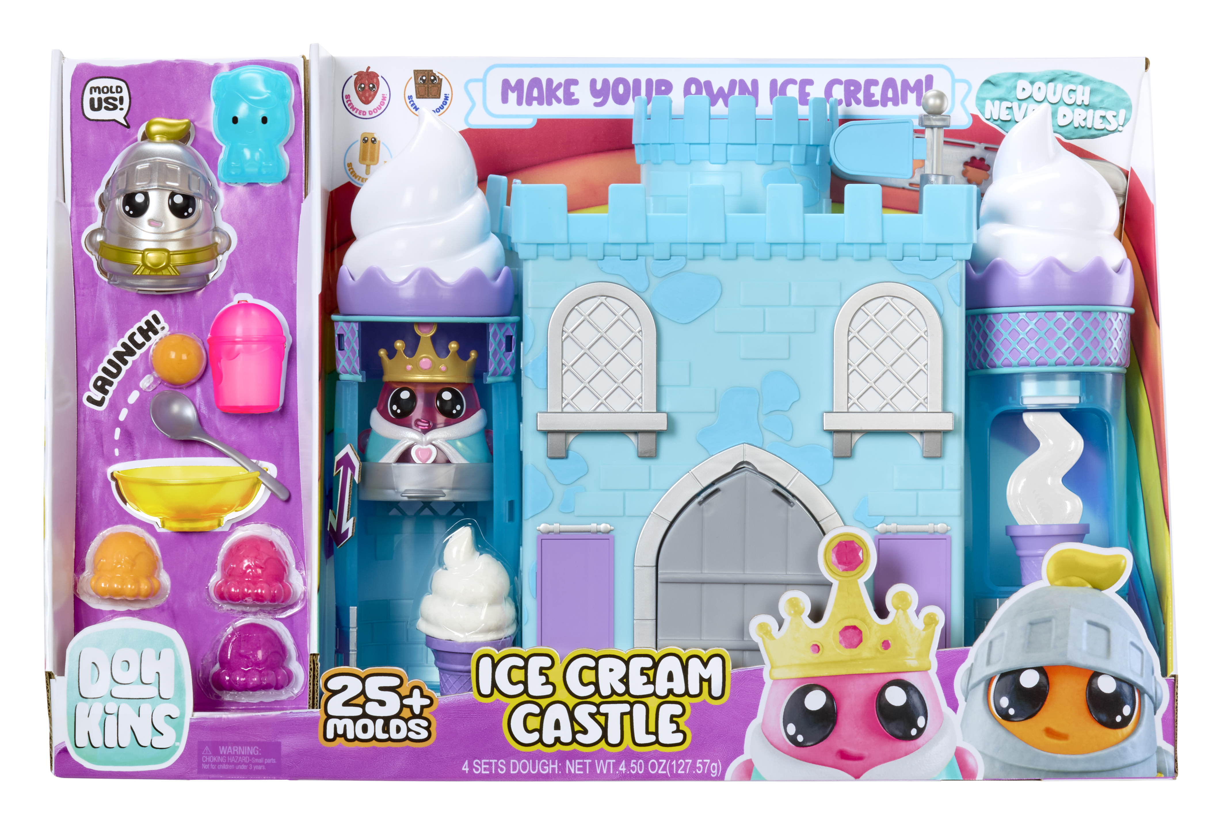 DohKins Ice Cream Castle, Kneten