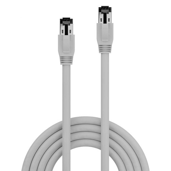 LINDY Patchkabel Cat.8.1 S/FTP grau 0,5m