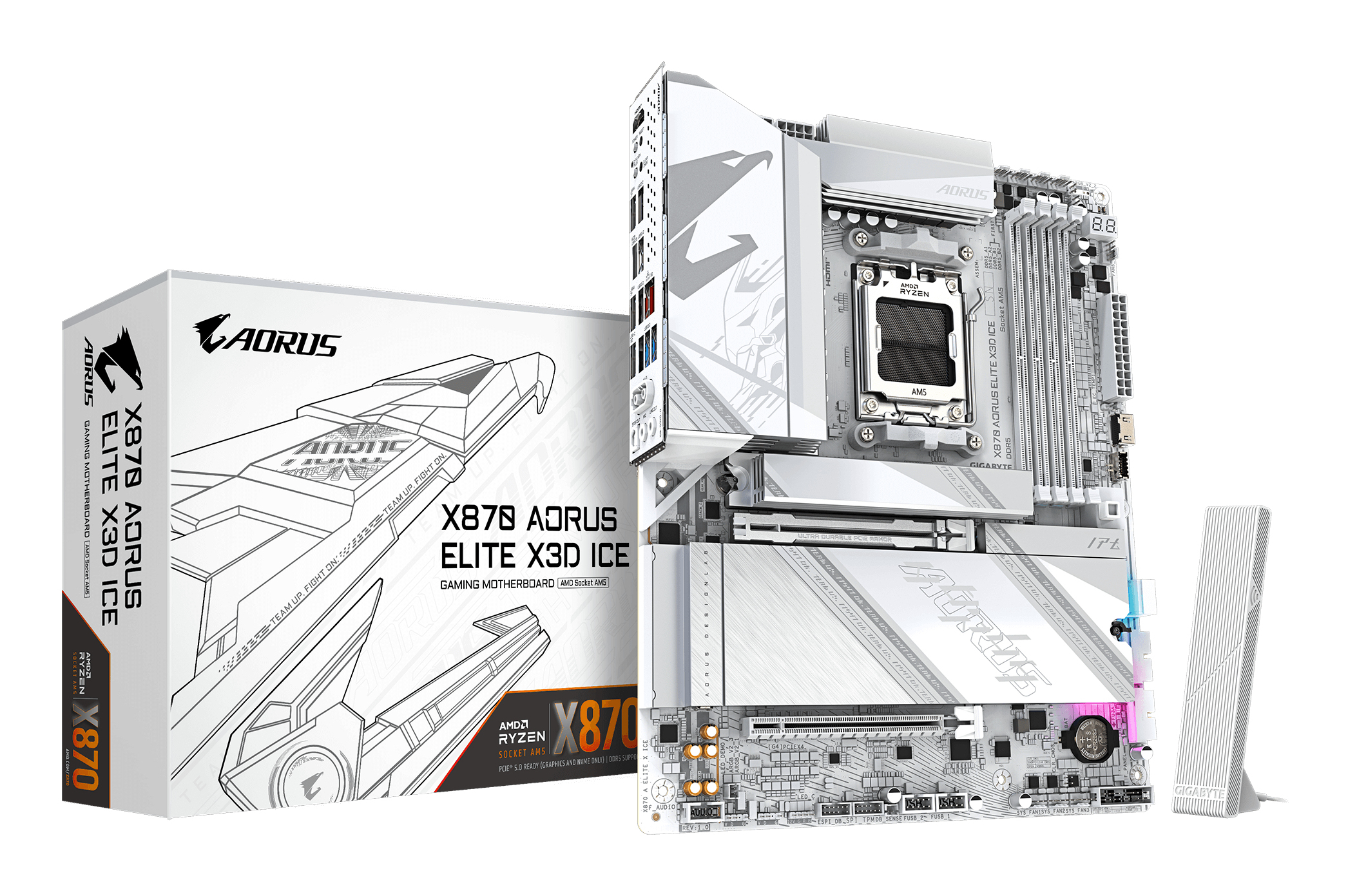 Gigabyte GA-X870 AORUS ELITE X3D ICE (AM5) (D)