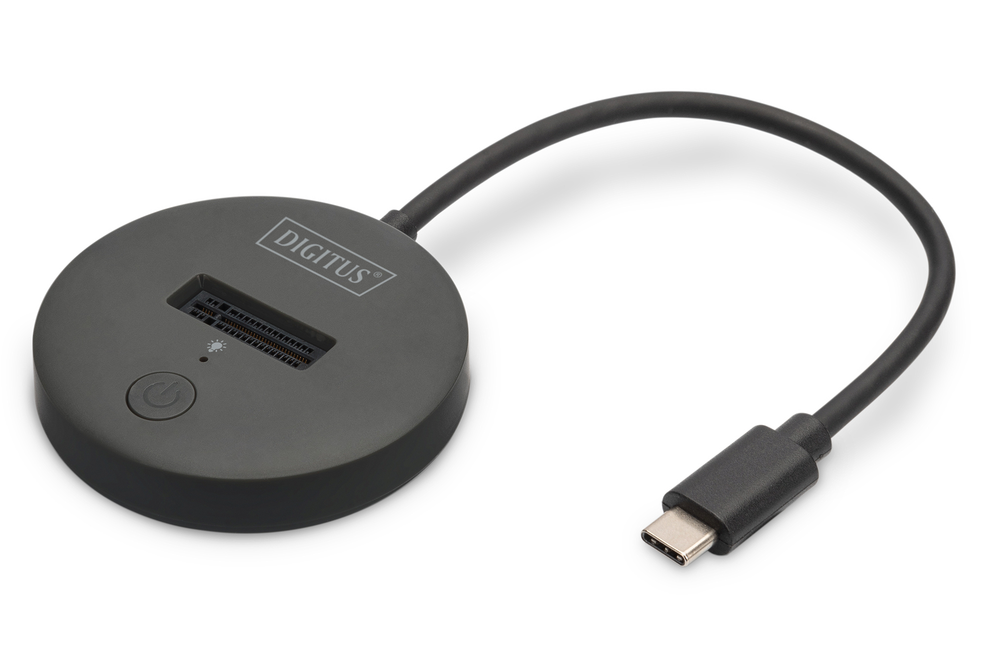 DIGITUS Dockingstation USB-C 3.2 -> NVMe/M2 SATA SSD schwarz