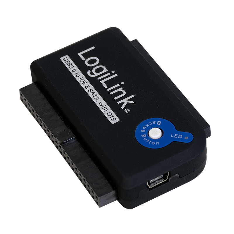 Logilink Adapter USB 2.0 zu 2,5 + 3,5 Zoll IDE+SATA HDD OTB