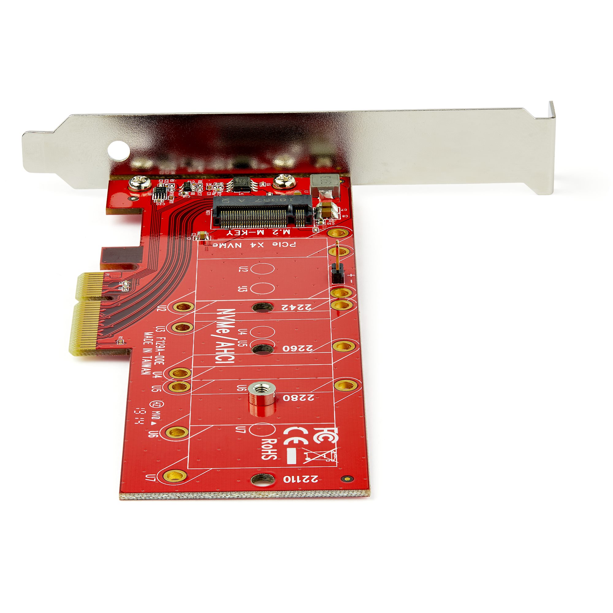 STARTECH.COM x4 PCIe Expansion card to M.2 NGFF NVMe SSD Adapter Card