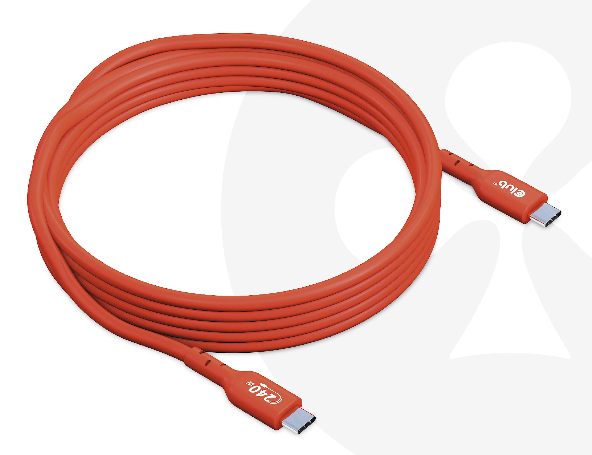 Club3D Kabel USB 2 Typ C PD 240W / 480Mb 3m St/St retail