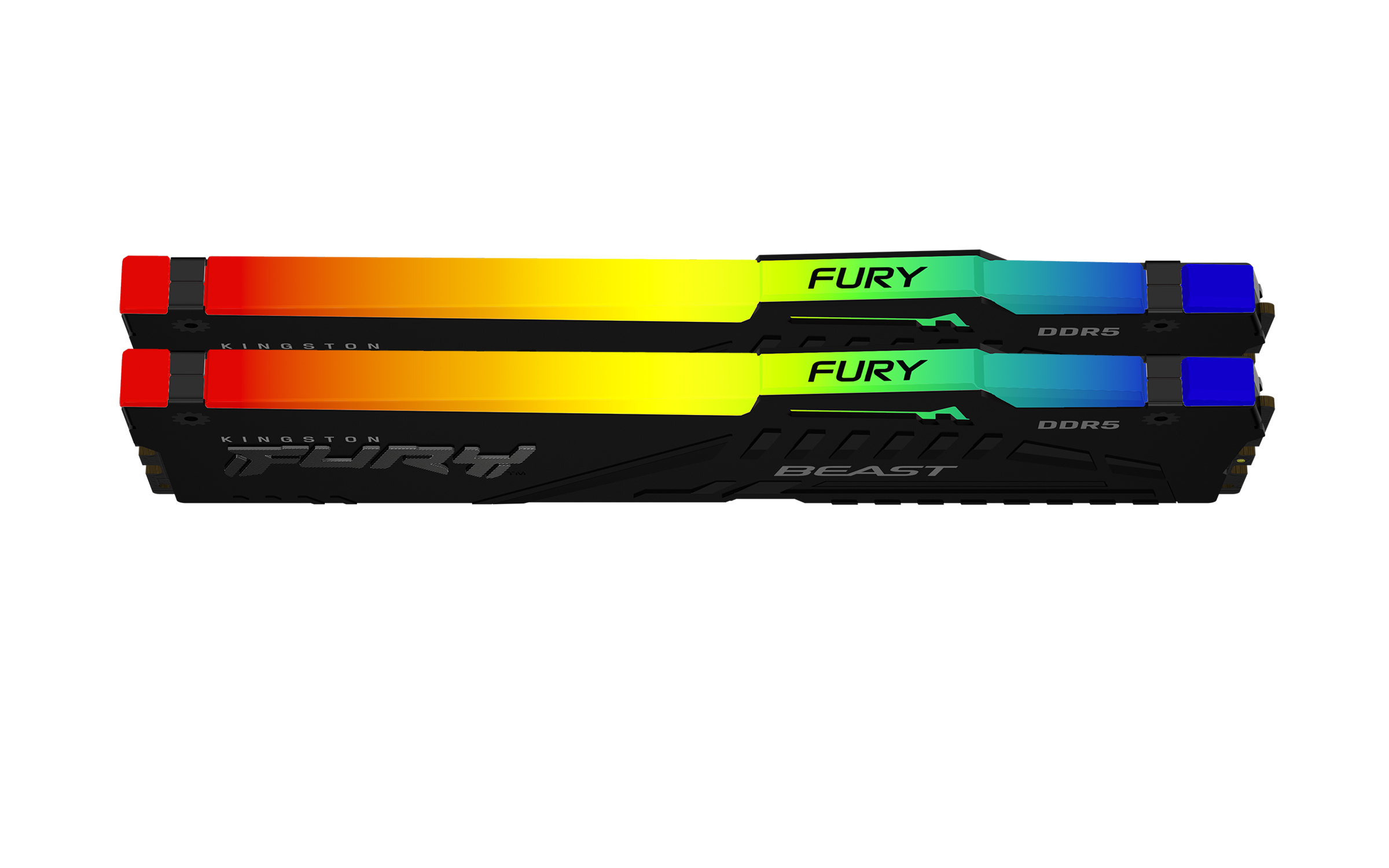 DDR5 32GB KIT 2x16GB PC 6000 Kingston FURY Beast RGB EX KF560C30BBEAK2-32