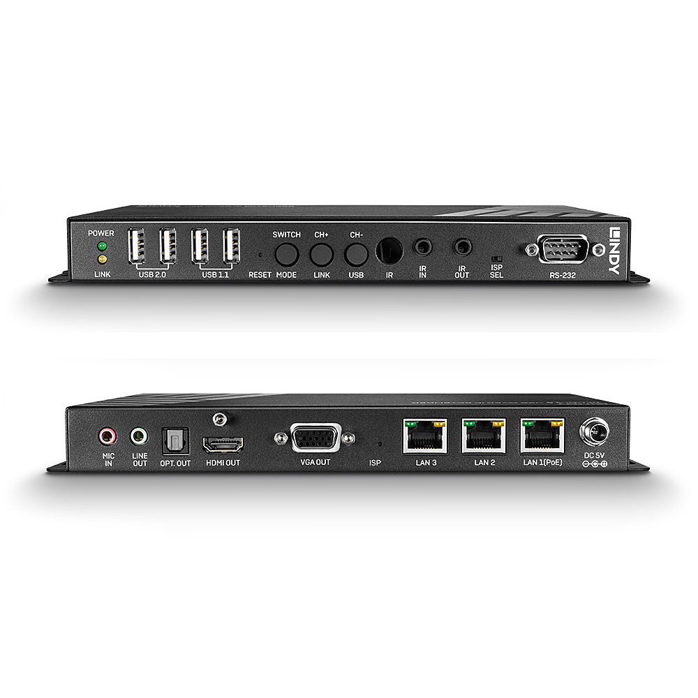 4K HDMI USB OVER IP EXTENDER - ECEIVER