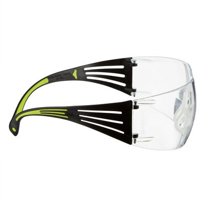 3M Schutzbrille SecureFit™ 425 Dioptrien +2,5 lime, schwarz, 1 St.