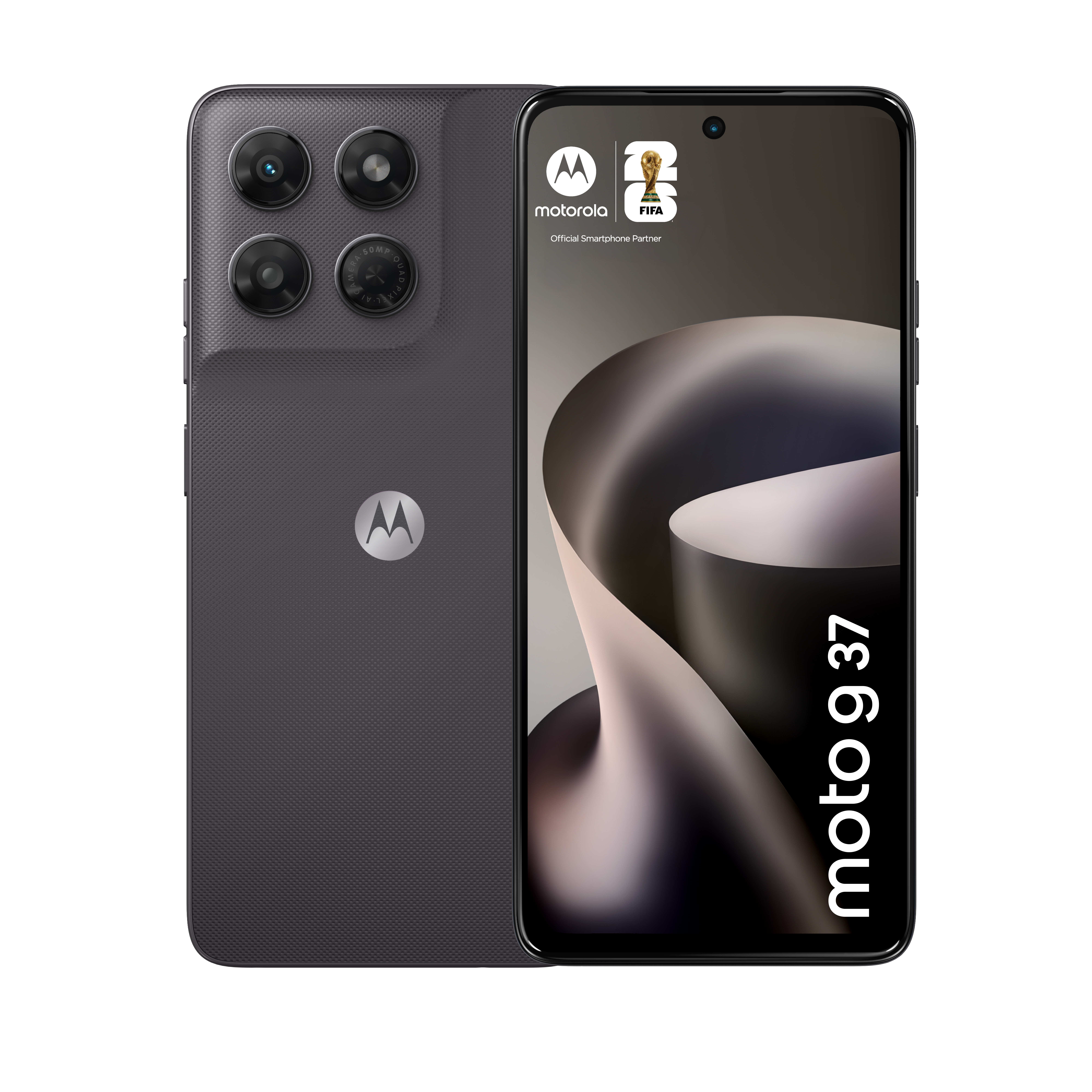 Motorola G37 128GB schwarz grau