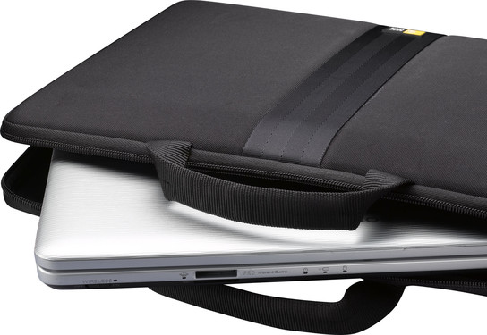 case LOGIC® Laptoptasche Attaché Kunststoff schwarz 3201244 bis 40,6 cm (16 Zoll)
