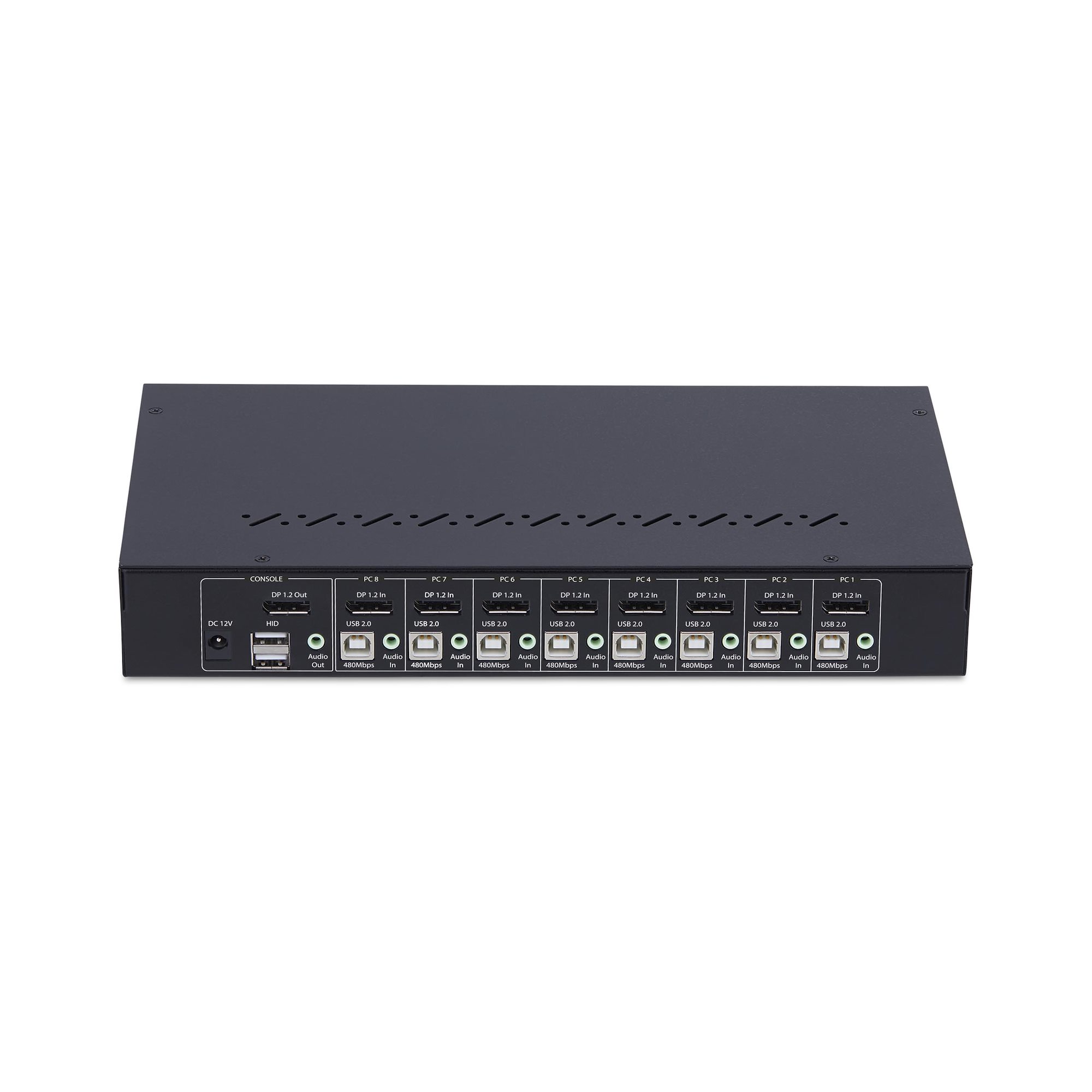 8-PORT DISPLAYPORT KVM SWITCH DISPLAYPORT 1.2 KVM 4K 60HZ