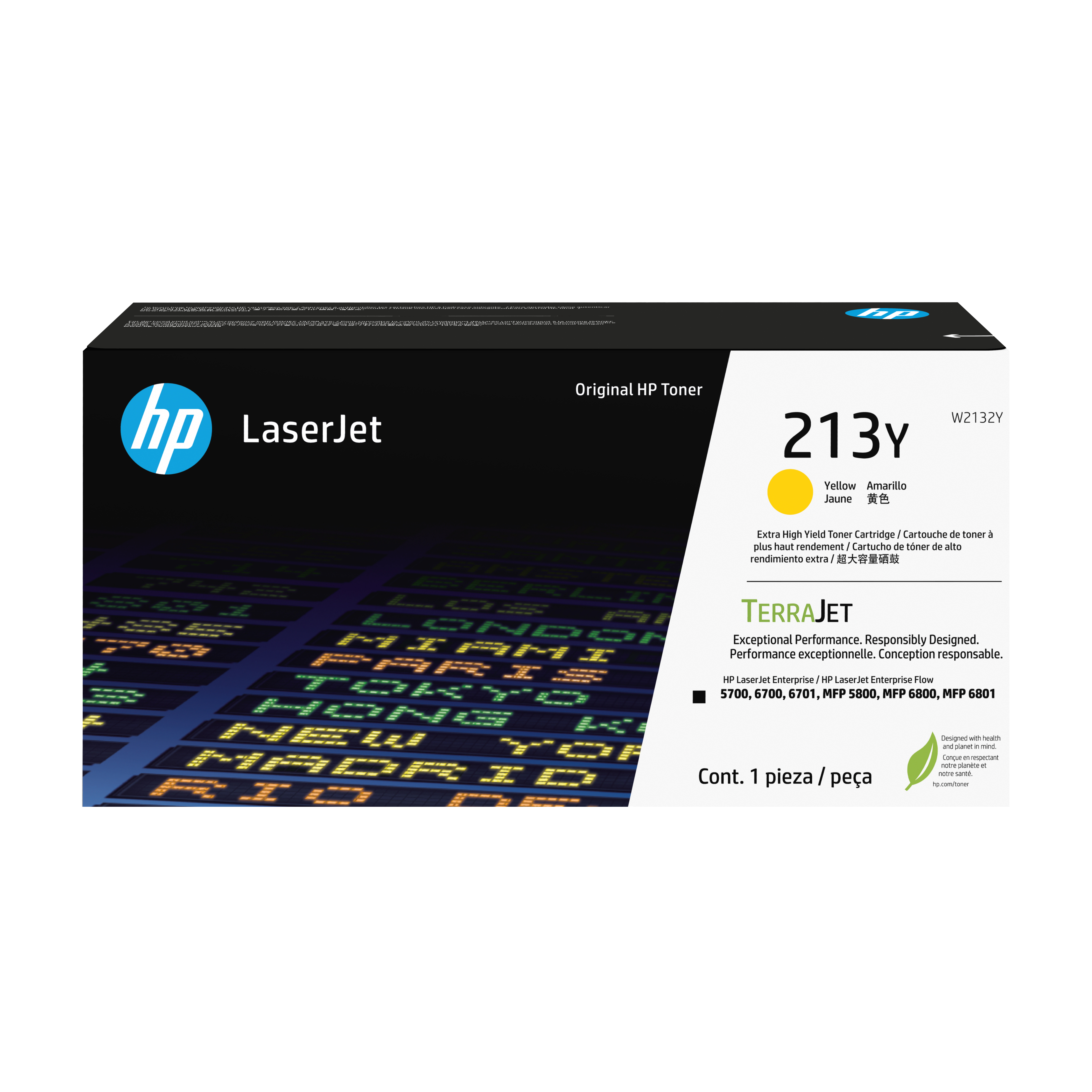 HP 213Y (W2132Y) gelb Tonerkartusche