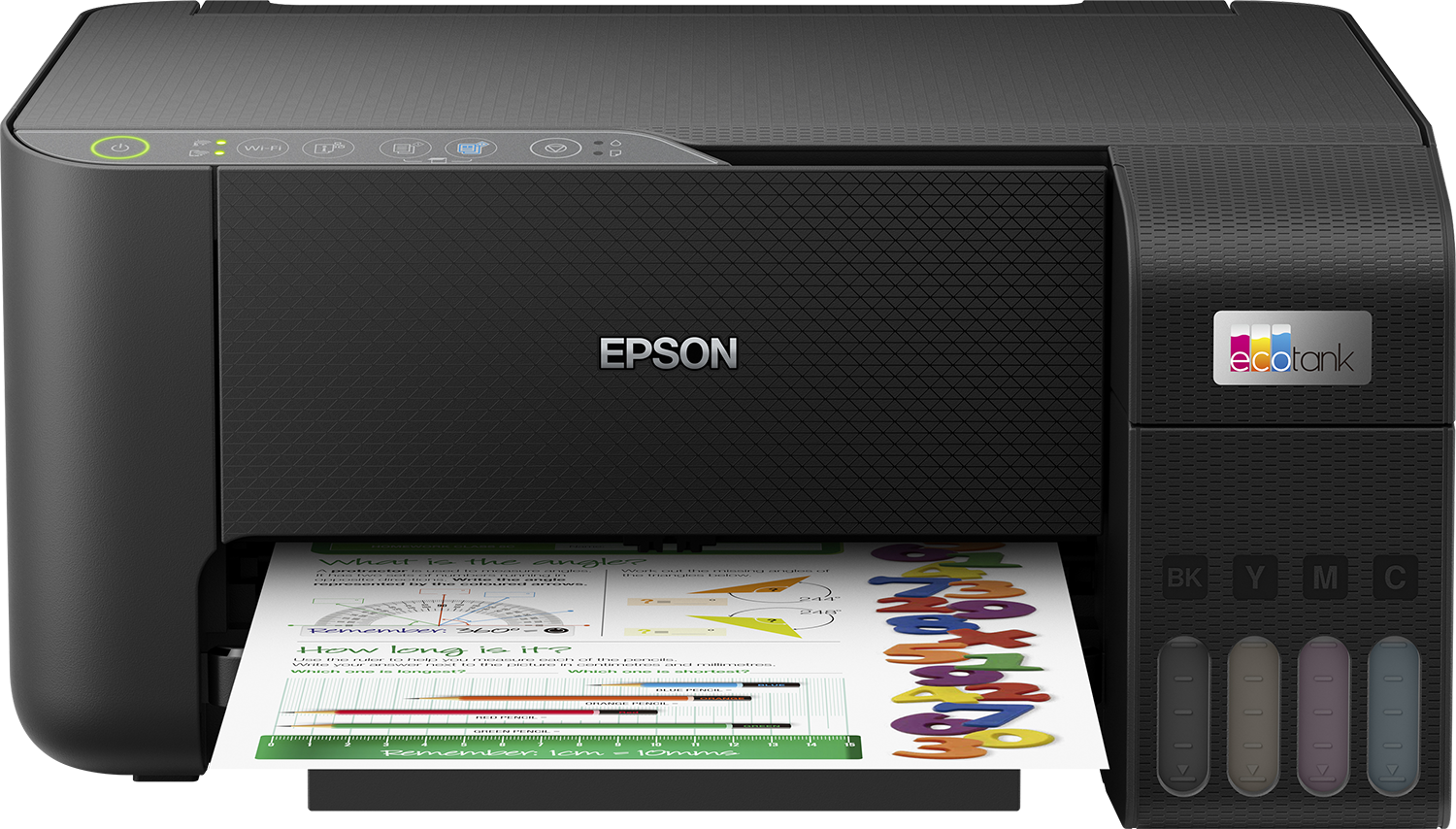 EPSON EcoTank ET-2860 3 in 1 Tintenstrahl-Multifunktionsdrucker schwarz