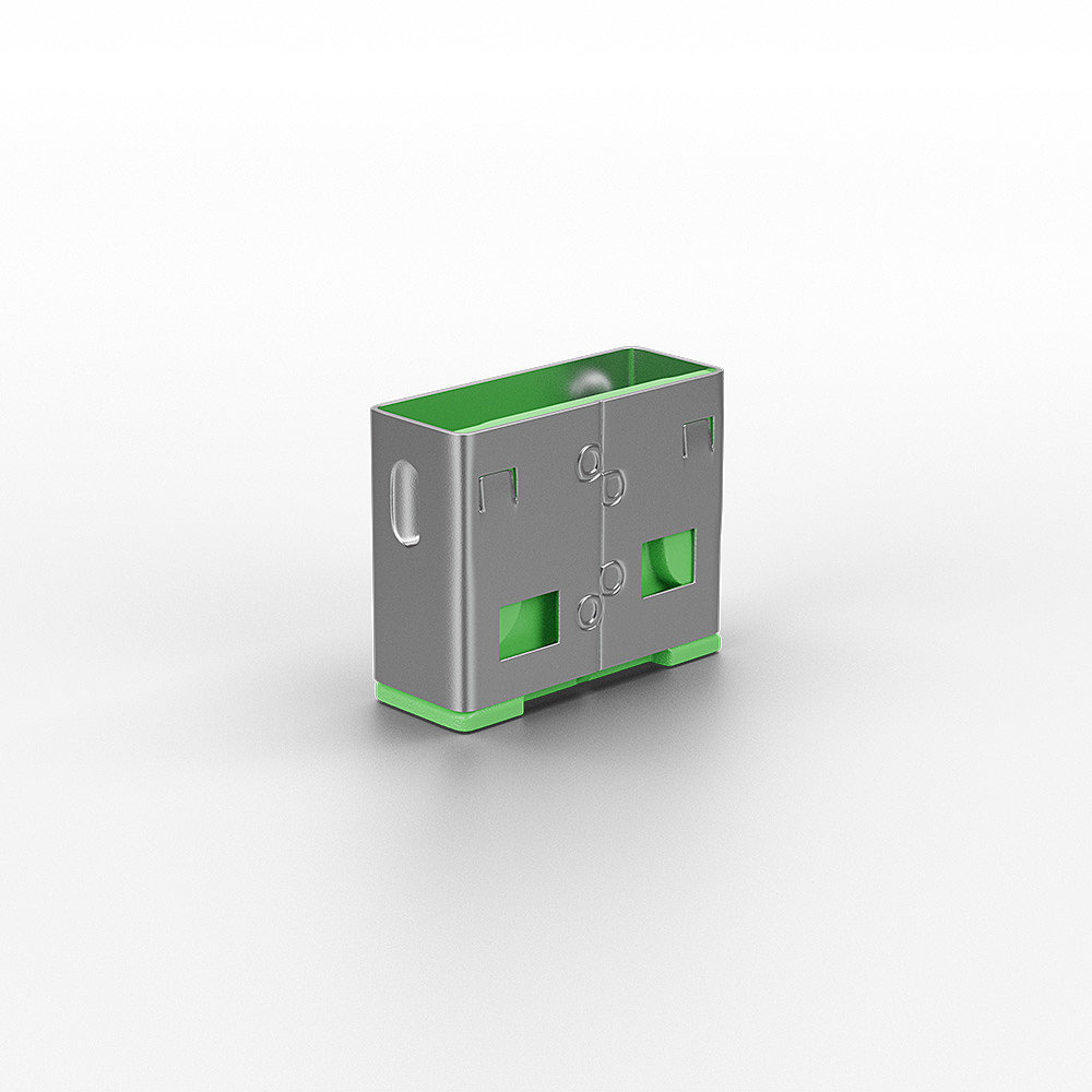 LINDY USB Typ A Portschlösser 10xGrün Erweiterung für 40451