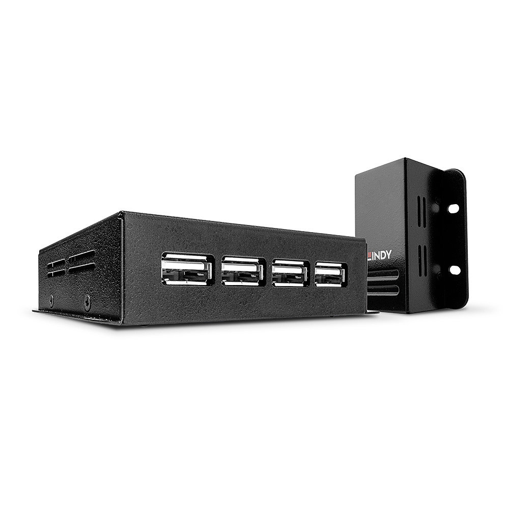 50m 4 Port USB 2.0 Cat.6 Extender, USB-Extender