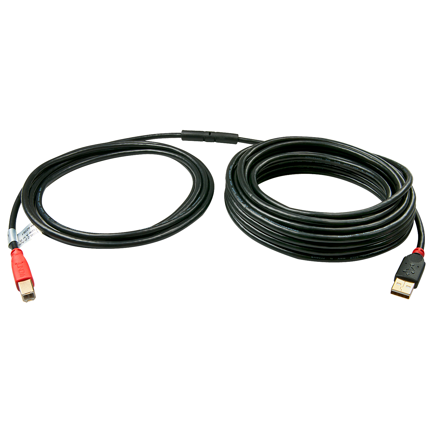 LINDY USB 2.0 Aktivkabel A/B 10m USB 2.0 High Speed bis 480MBit/s