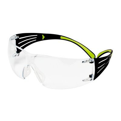 3M Schutzbrille SecureFit schwarz, grün, 1 St.