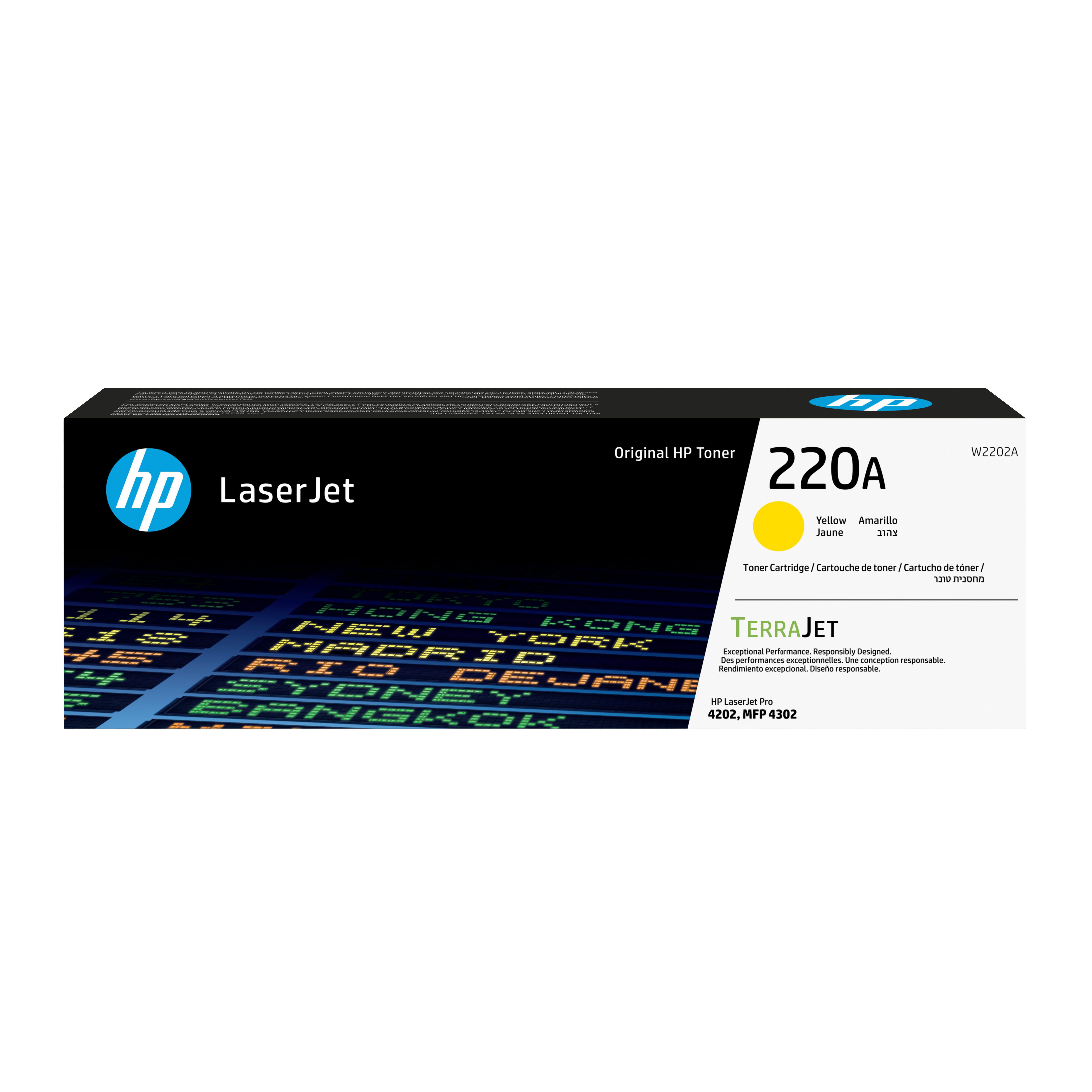 HP 220A Gelb LaserJet Tonerpatrone