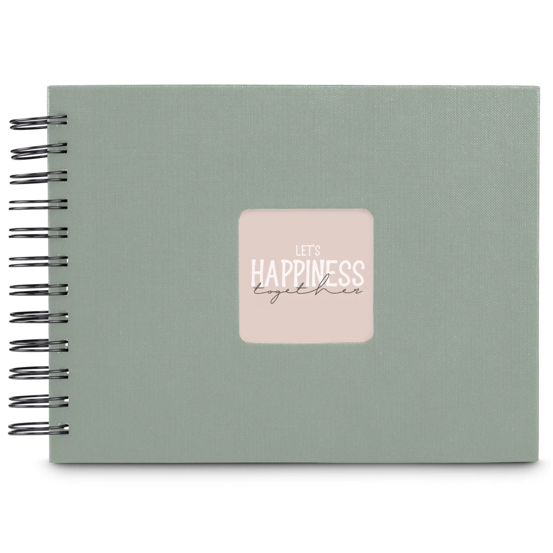 hama Fotoalbum Fine Art neutral 24,0 x 17,0 cm, 50 schwarze Seiten