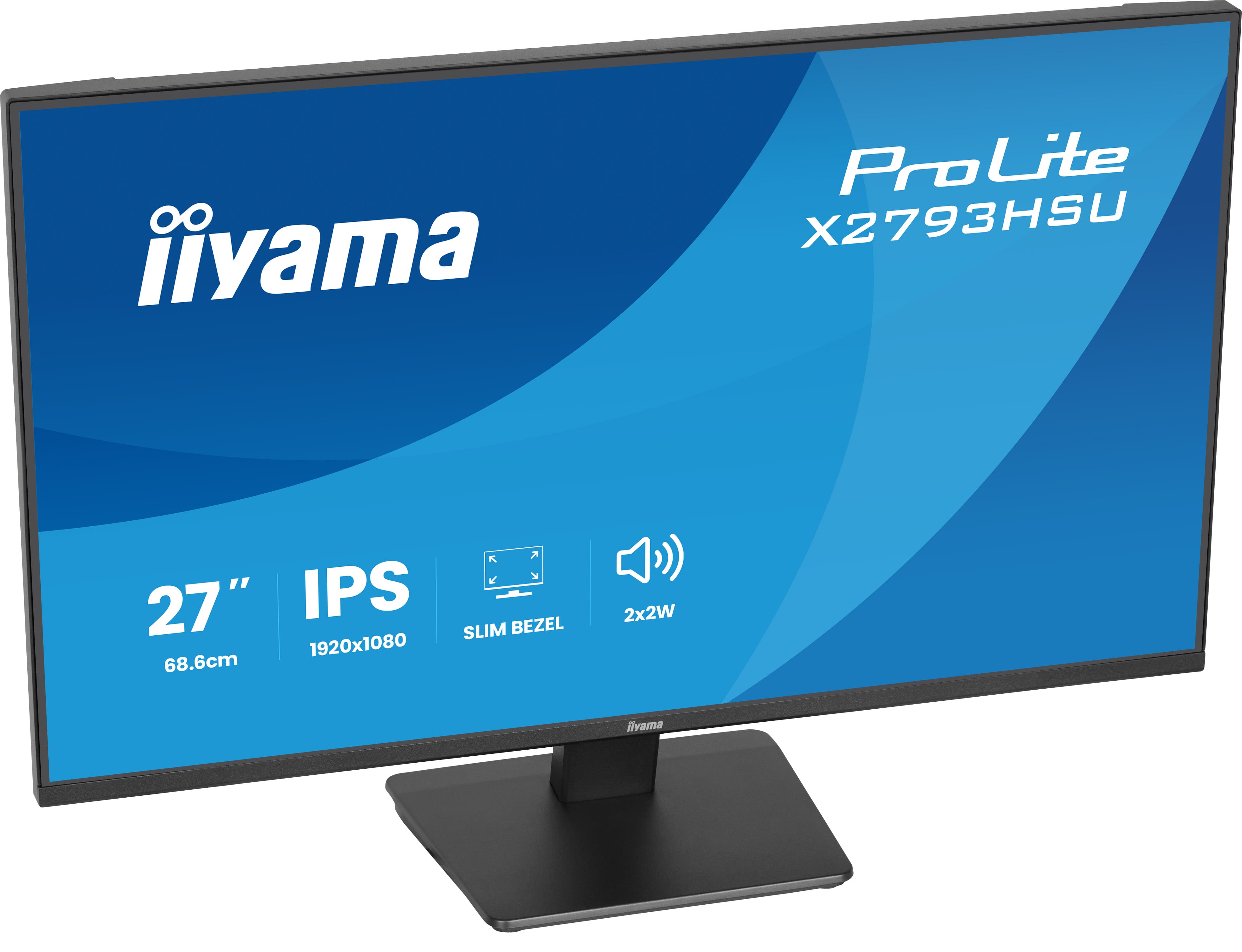 IIYAMA 68.6cm (27) X2793HSU-B1 16:9 HDMI+DP+2xUSB IPS